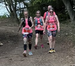 Striding out